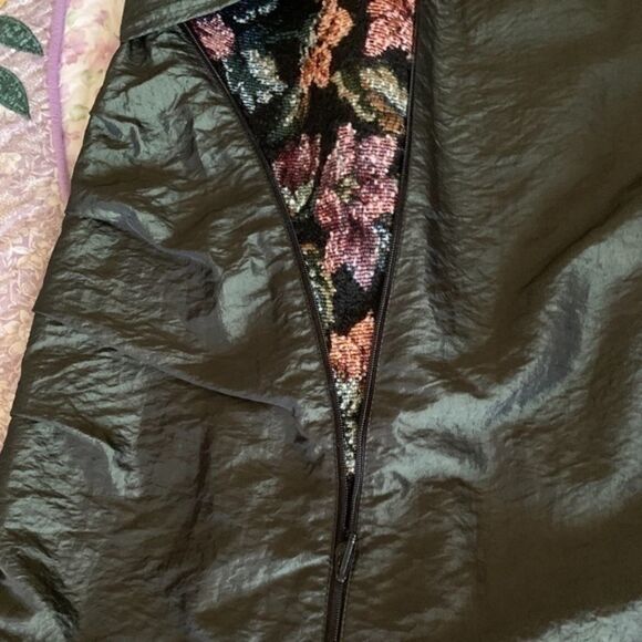 Tapestry TAFFETA WOMAN  Made In FRANCE GREEN ROSE PINK SET - Picture 16 of 16